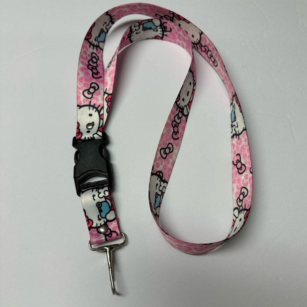 Hello Kitty pink landyard